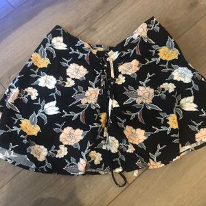 Flower Print Kendall and Kylie Skirt